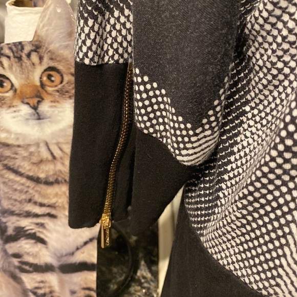 c womens Calvin Klein black 3/4 sleeve stretch plus size top 1X - Picture 2 of 6